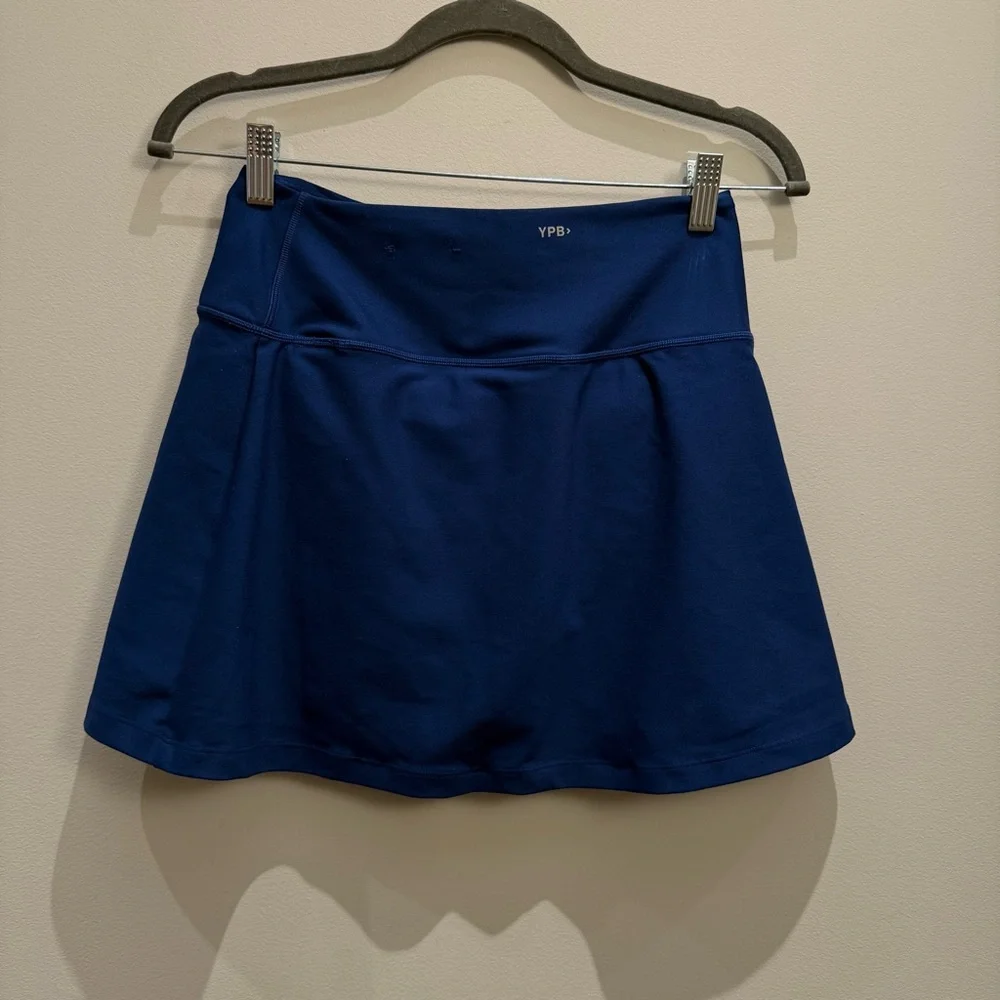Abercrombie & Fitch YPB Navy Blue Mini Tennis Skort Size M - Picture 2 of 7